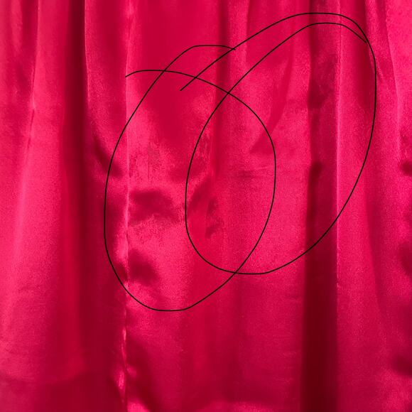 Victoria's Secret  Button Down Red Pajama Set Sz L - Picture 10 of 14